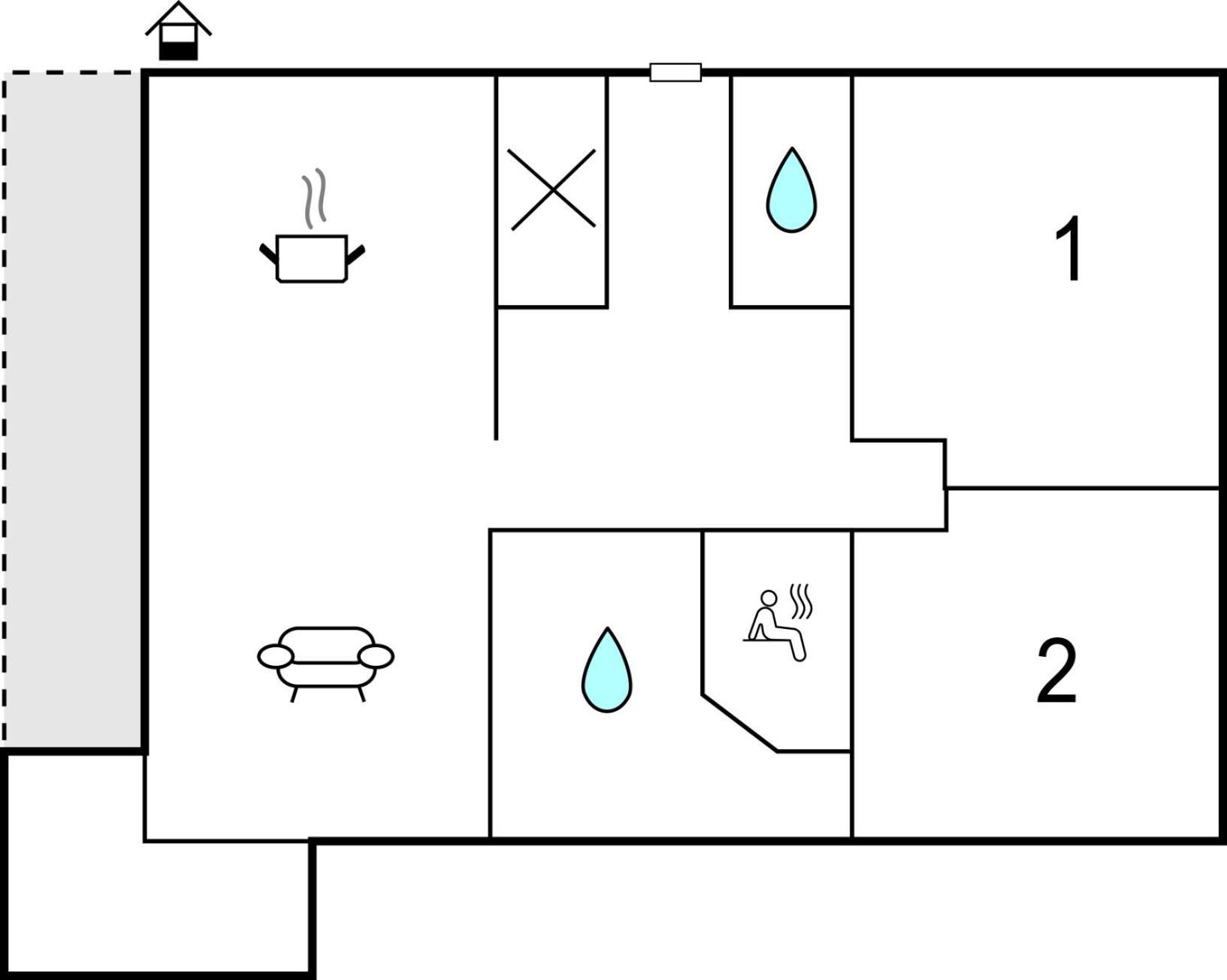 Beautiful Home In Dagebuell With Wifi Luaran gambar